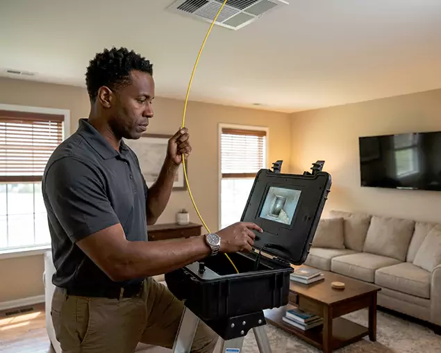 See Inside Your Ductwork Before Cleaning or Repair in North Miami Beach, FL